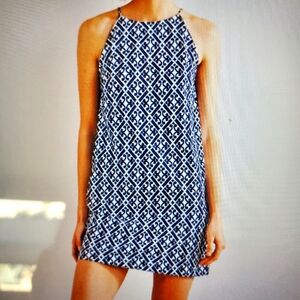 Boden Racer Neck Jersey Mini Dress NWT Size 4R